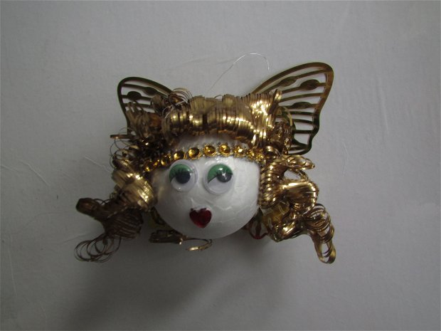 Ornamente Craciun  Bucle aurii III  CR 0292