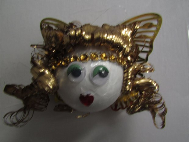 Ornamente Craciun  Bucle aurii III  CR 0292