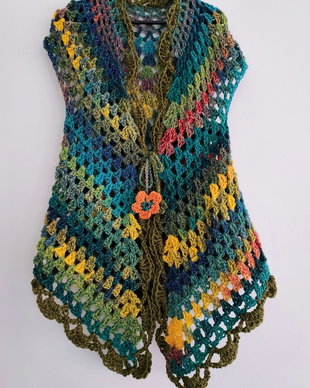 Cardigan crosetat