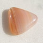 Cabochon triunghiular  din carneol aprox 25x25x6 mm