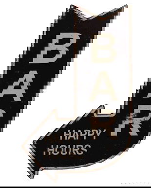 Decoratiune din metal cu BAR