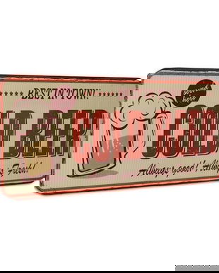 Decoratiune din metal cu COLD BEER