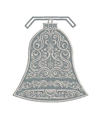 Clopotel brodat Poveste de Craciun