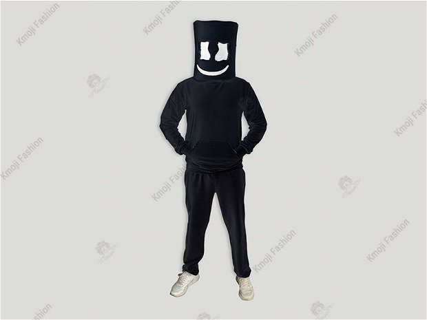 Costum Marshmello - Fortnite Negru Adult