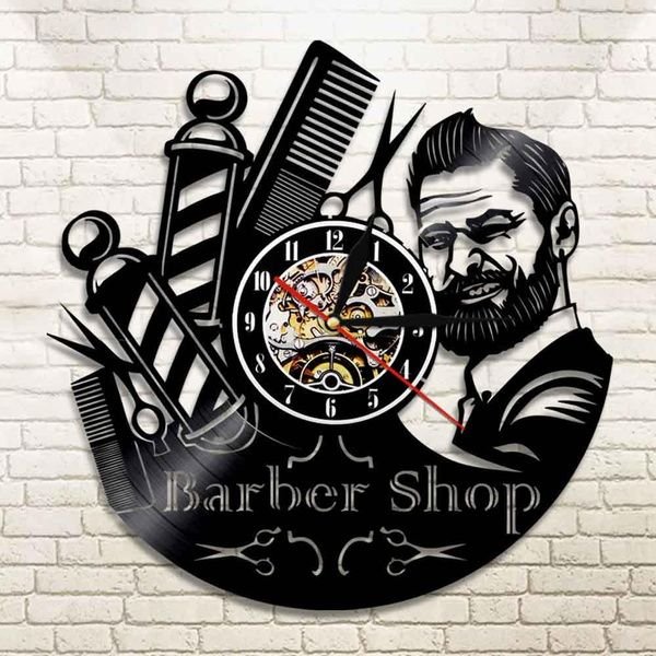 ceas de perete "barbershop3"