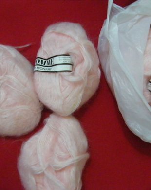 Mohair roz 440 gr-11 sculuri