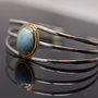 Bratara din argint 925 cu larimar
