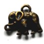 Charm metalic elefant indian mic bronz