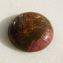 Cabochon Picasso jasper aprox 25x7 mm