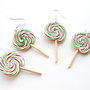 ''Xmas lollipops''- cercei atarnatori
