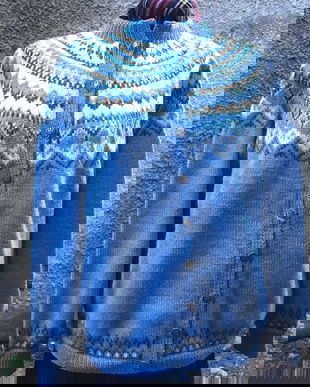 Pulover norvegian lana