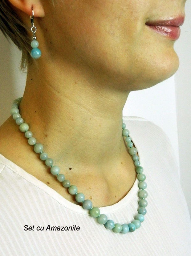 Set cu Amazonite (080)