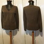 SANDRA PABST CARDIGAN CASMIR LANA BROWN