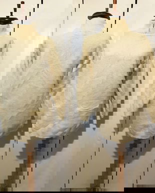 PULOVER ALB LANA ANGORA