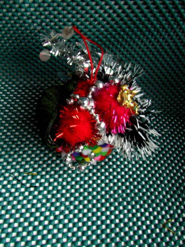 Ornamente Craciun  Clopotel colorat III  CR 0123