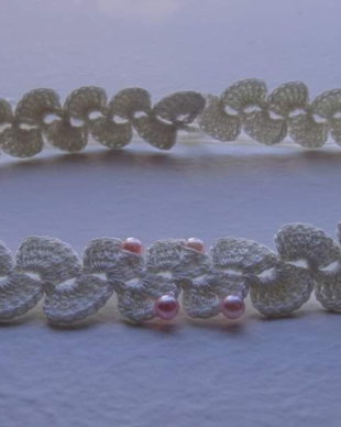 Choker crosetat
