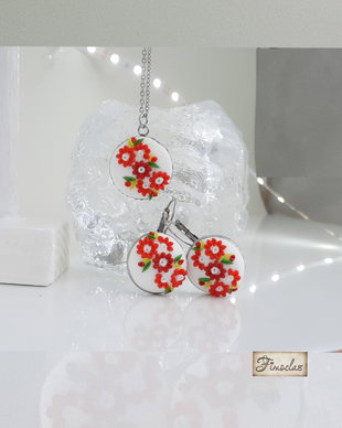 Set "paradise flowers"