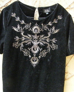 Bluza cu broderie Vintage stories S