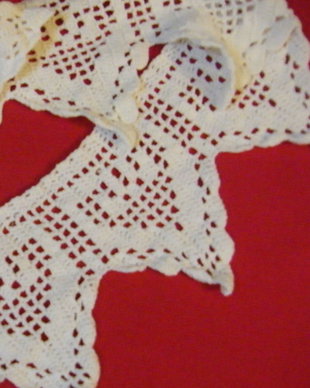 Dantela groasa bumbac 2,3m