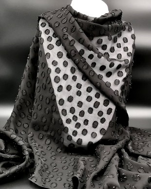 Esarfa-Sal ELEGANCE BLACK