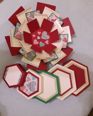Explosion box cadou personalizat Valentine's day