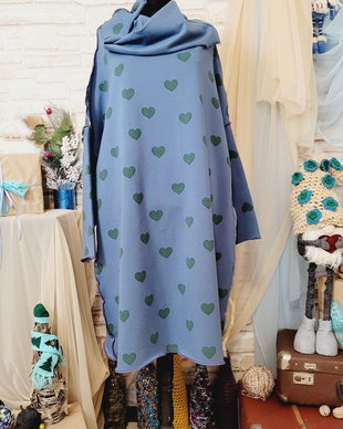 Rochie cu inimioare verzi