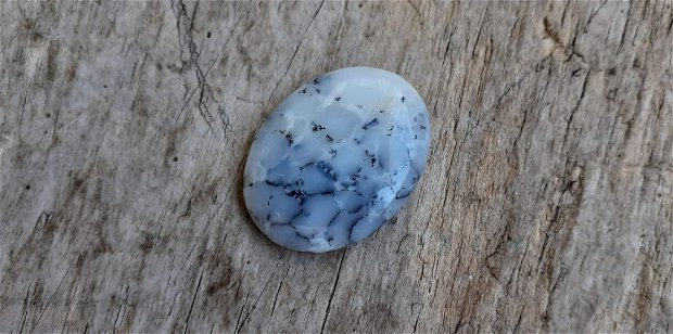 Cabochon opal dendritic 30x23 mm