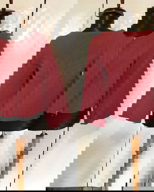 RENE LEZARD CARDIGAN VIOLET LANA PURA