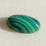 Cabochon 1 malachit natural aprox 15x8x5 mm