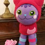 DJ Catnip - Personaj handmade din serialul Gabby's Dollhouse.