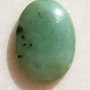 Cabochon din jad nefrit (INDIA - lucrat manual) oval mare aprox 33x23x5.3 mm