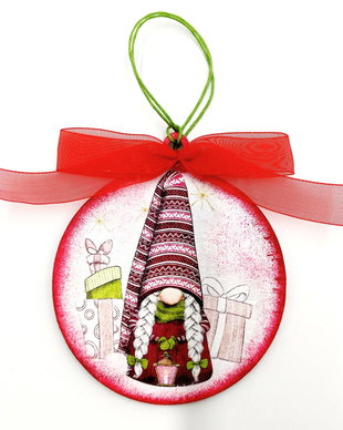 Decoratiune de Craciun, seria "Cute Gnomes", 2528