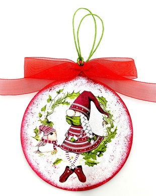 Decoratiune de Craciun, seria "Cute Gnomes", 2529