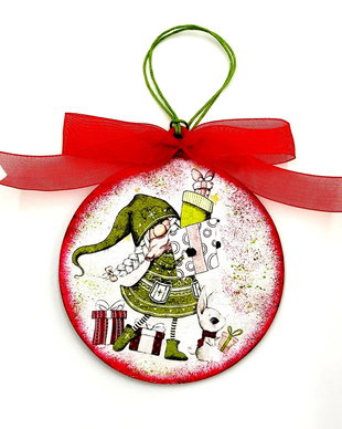 Decoratiune de Craciun, seria "Cute Gnomes", 2531