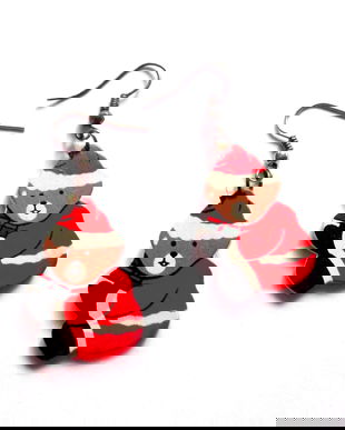 cercei lemn craciun 40095