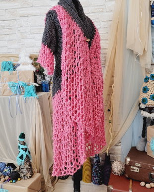 Vestă maxi