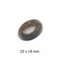 Cabochon Jasper agatizat, 25 x 18 mm, A836