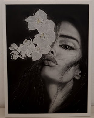 Tablou portret "OrhidEA"