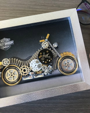Motocicleta model Harley Davidson Cod M 540, Cadouri originale pentru barbati, Cadouri zile de nastere, Decoratiuni casa