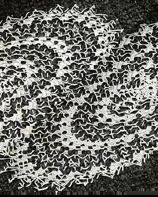 mileu fin crosetat manual matase bej nou