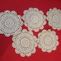Set 5 mileuri bumbac 13 cm