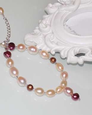 Bratara"Peach Pearls"-rezervat