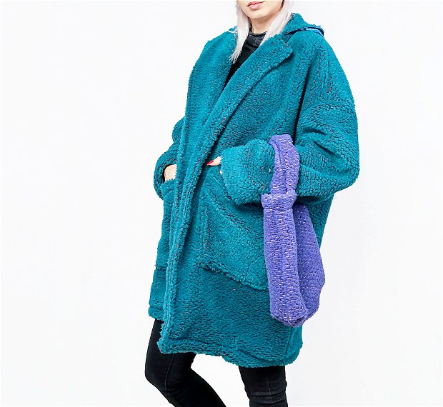 Turquoise coat