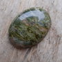 Cabochon unakite, 40x30 mm