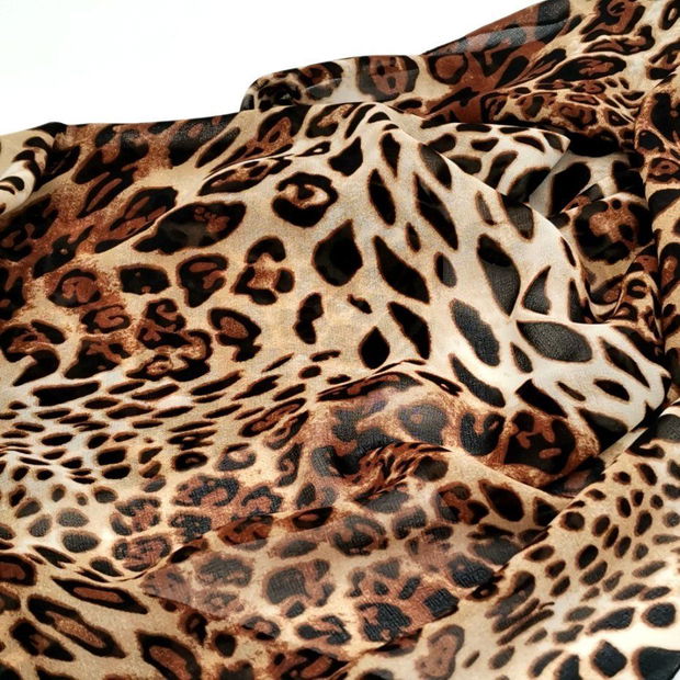 Rezervat Eșarfa Animal Print LEOPARD - Colecția Mini