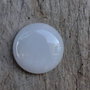 Cabochon jad alb, 30 mm