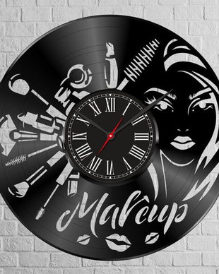 ceas de perete" Salon Make-up"