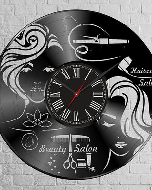 ceas de perete "BEAUTY SALON"