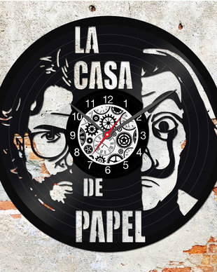 ceas de perete "LA CASA DE PAPEL  MODEL 1"