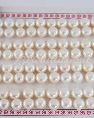 Perle cultura, 6.7- 7mm, semigaurite, cod P01  (1per)